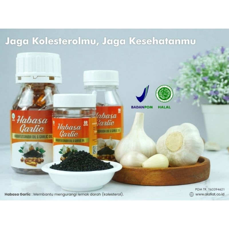 Habasa Garlic 90 kpsl dan 60 kpsl - Habbat plus Garlic