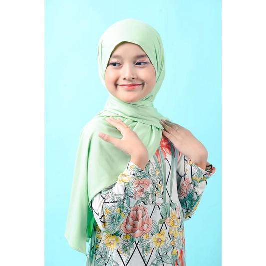 Pashmina Instant Bayi dan Anak 0-6 Tahun - Jilbab Jersey Premium Kerudung Anak Hijab Pastan