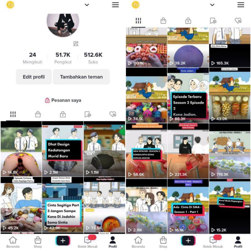 tiktok account 50k real followers