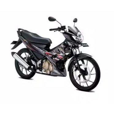 Striping Stiker sticker lis body satria f fu barong 150 thn 2011 hitam abu