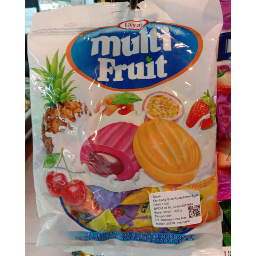 

Permen tayas multi fruit 300g