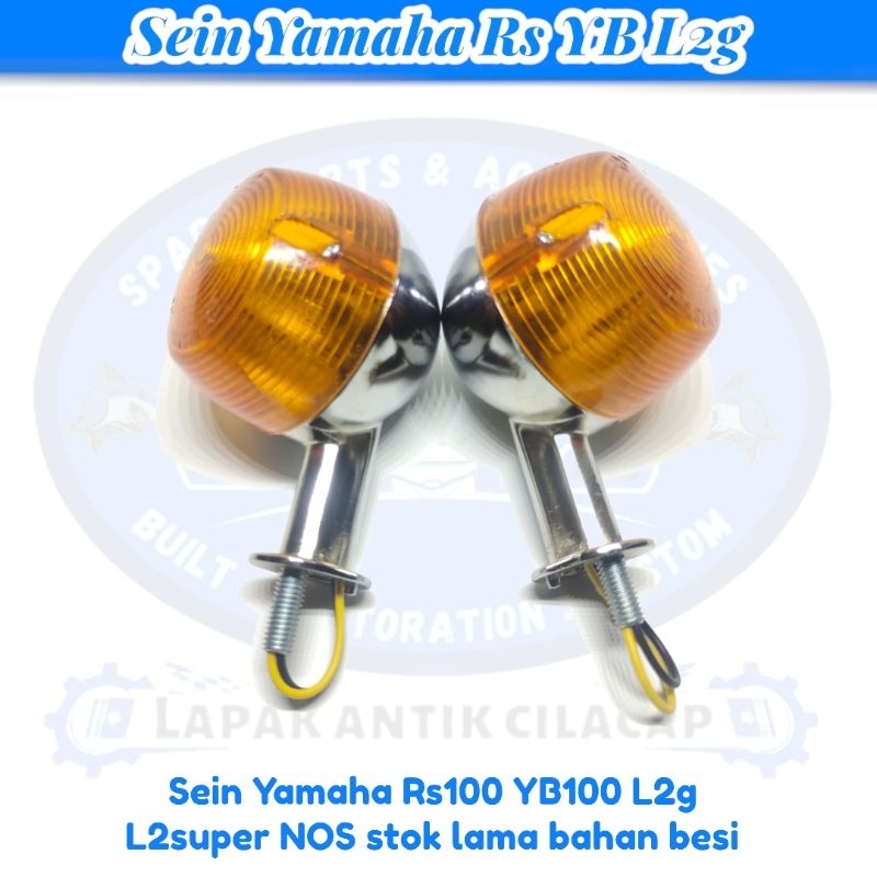 Riting sein Yamaha Rs 100 L2g L2 super YB100 YL nos genuine bahan besi