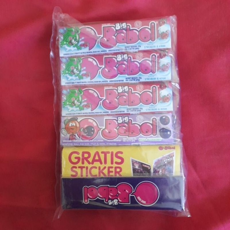

Big Babol StickHanger Berhadiah Sticker