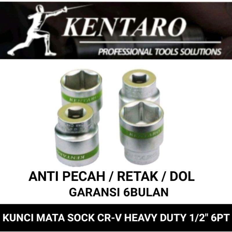 kunci mata sock CR-V heavy duty garansi 6bulan pecah / retak / dol Kentaro Japan quality