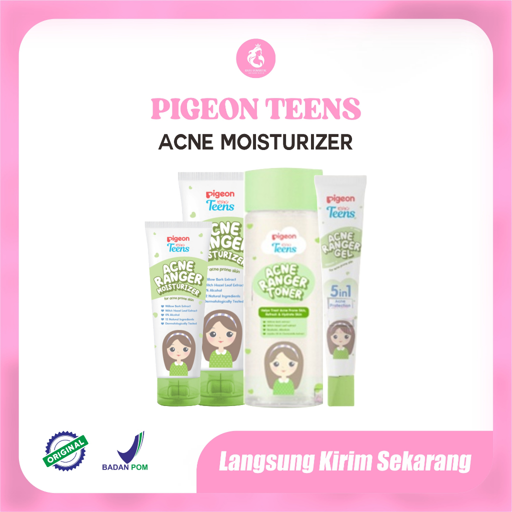 PIGEON TEENS ACNE RANGER SERIES/ACNE GEL/TONER/FACIAL FOAM/MOISTURIZER