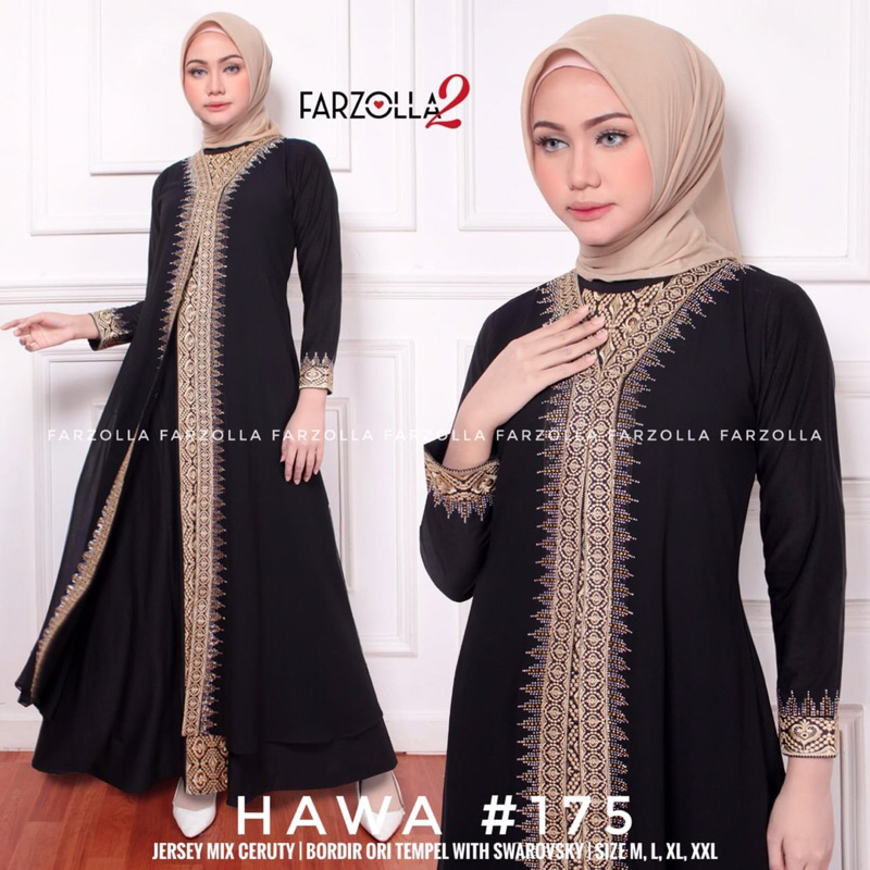 GAMIS HITAM TURKI PREMIUM