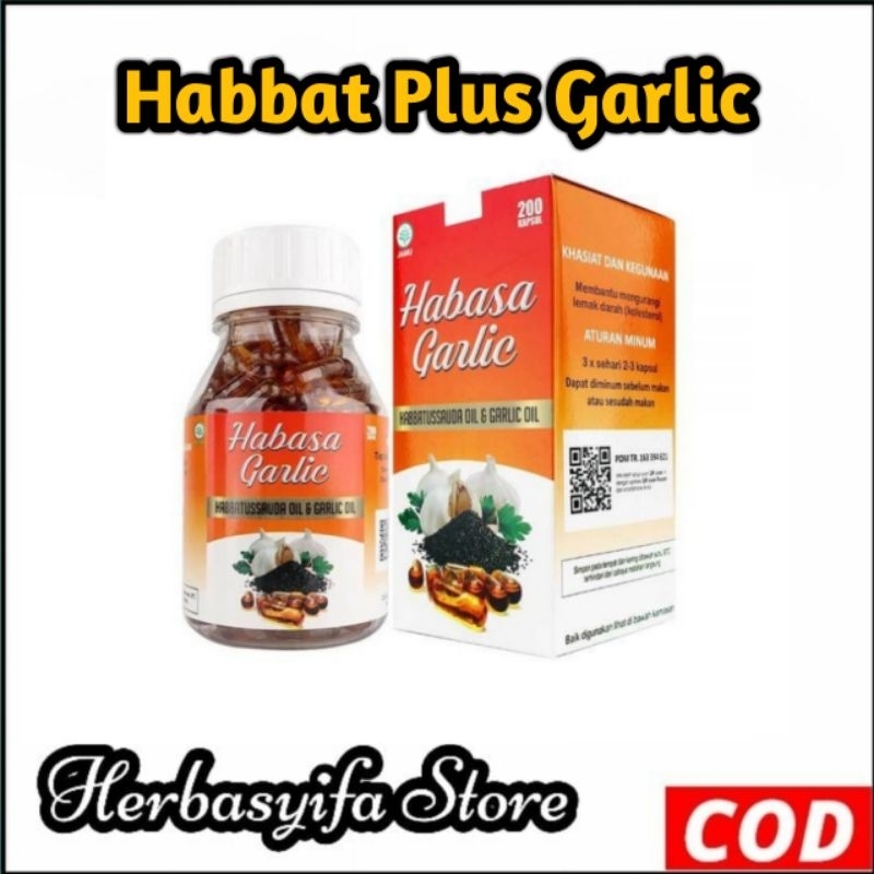Habasa Garlic | Habbatussauda Trigona 200 kapsul