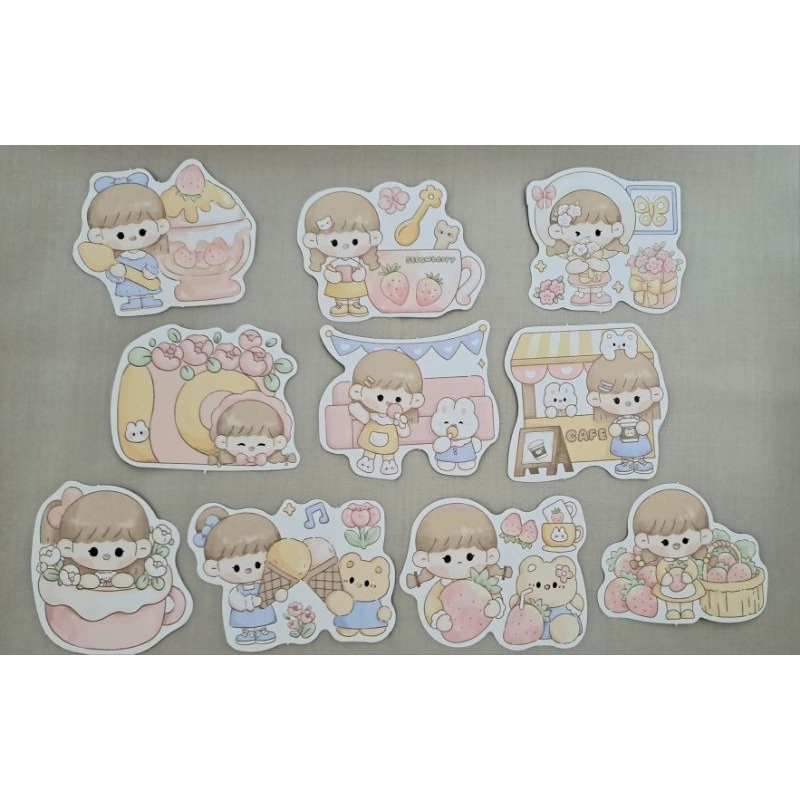 

Kertas memo lucu girl Momo