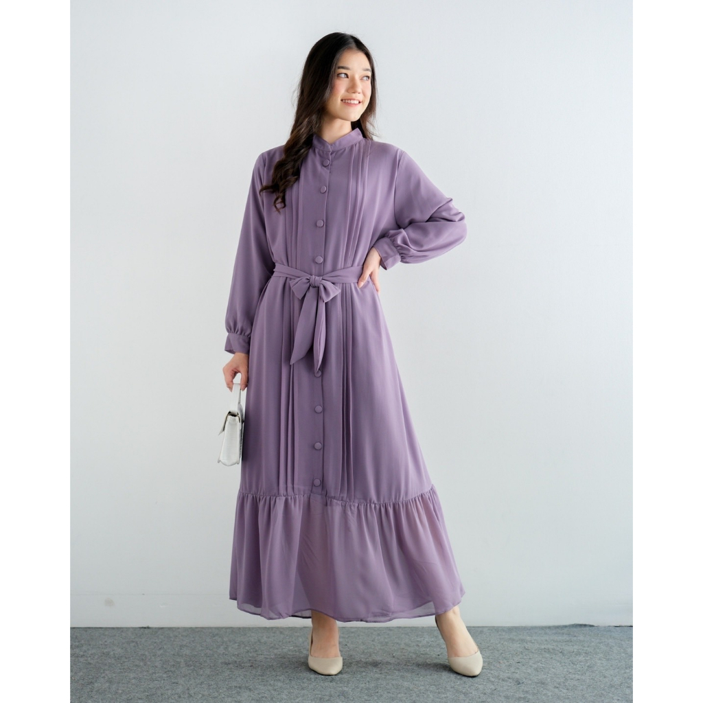 Myrubylicious AYUMI MAXI DRESS KODE 1912 | DRESS | DRESS WANITA | BAJU MUSLIMAH