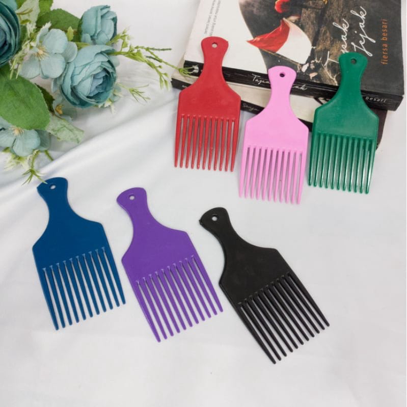 `ღ´ PHINKL `ღ´ Sisir model garpu sasak love garang untuk rambut anti kusut tidak rontok