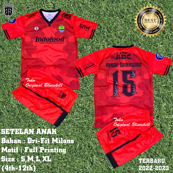 Setelan jersey kiper persib anak / setelan kiper persib teja paku alam / setelan olahraga anak / setelan jersey bola anak / setelan anak liga lokal bandung terbaru