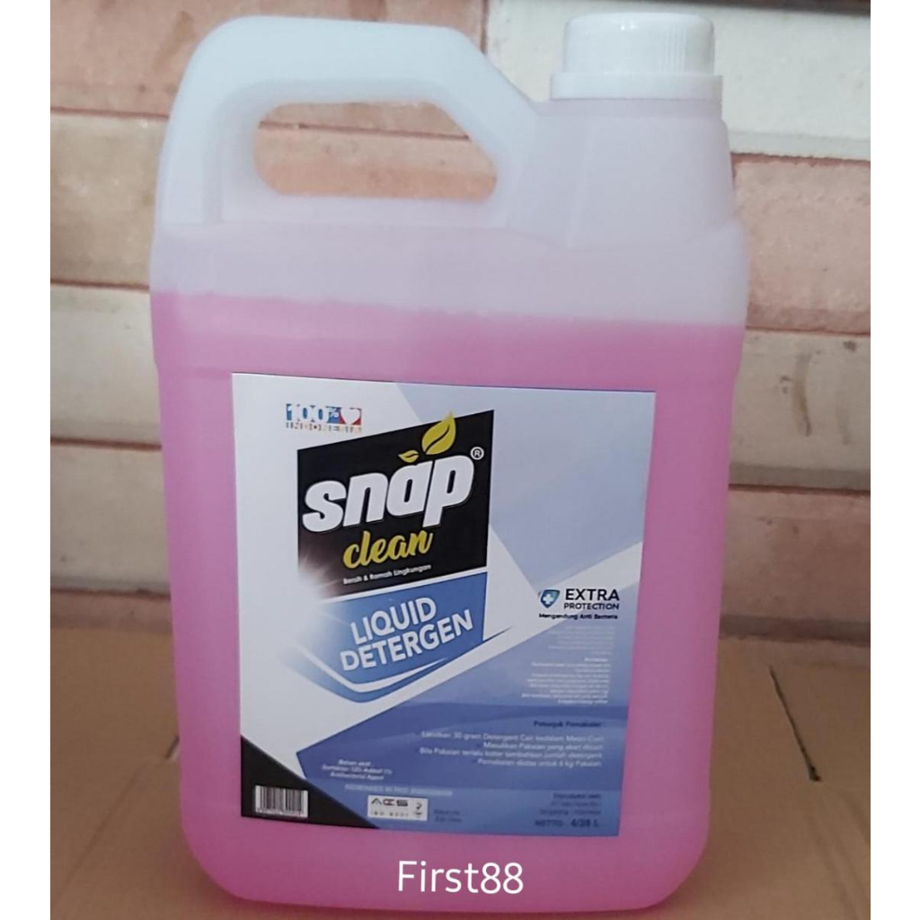 Detergen Laundry 4 Liter Snap Clean