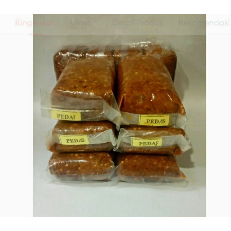

Sambel pecel 1kg pedes khas Blitar