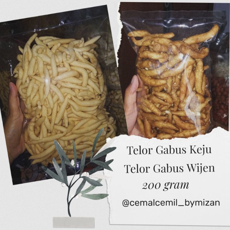 

Telor Gabus Keju Telor Gabus Wijen 200 gram