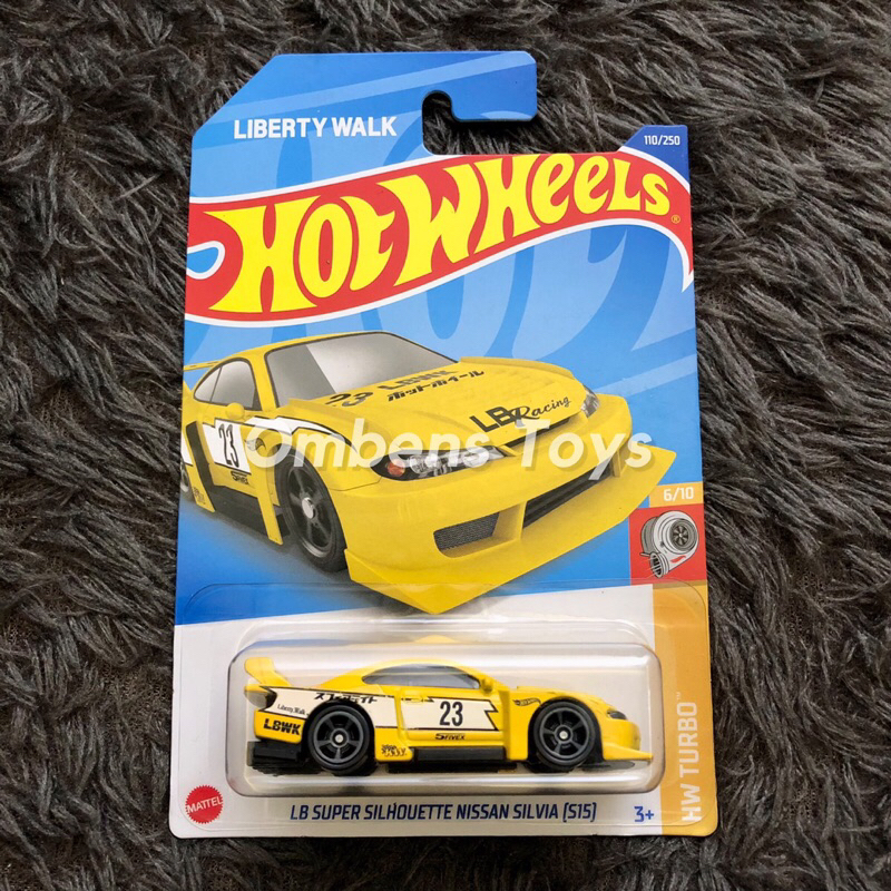 Hot Wheels LB Super Silhouette Nissan Silvia S15 LBWK Hitam, LBWK Kuning &amp; LBWK Putih