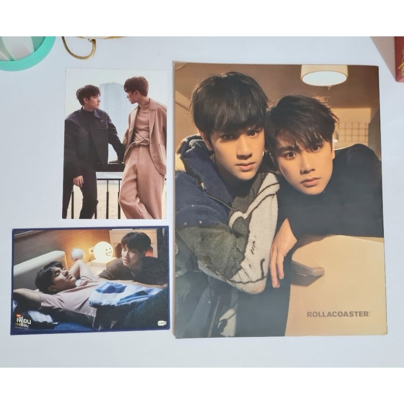 OHMNANON MAGAZINE & POSTCARD - ROLLACOASTER, BAD BUDDY SERIES, ONVERSE