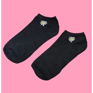 Kaos Kaki Fashion Bunga daisy Flower Semata Kaki