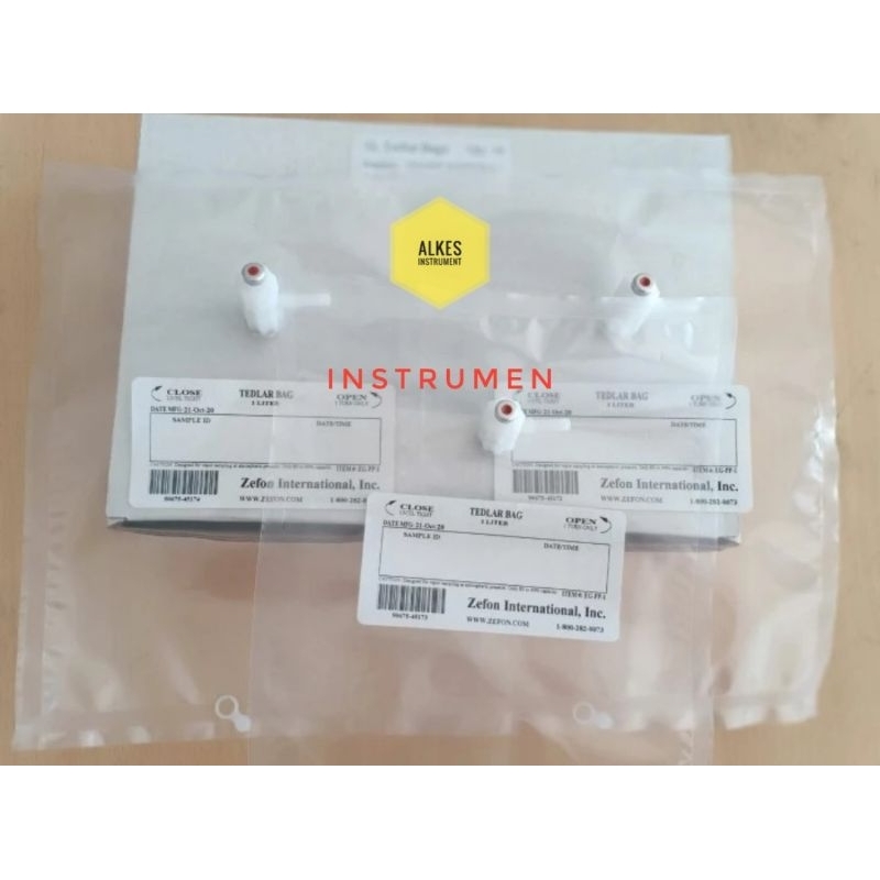 Tedlar Bag 1 Liter / Gas Sampling Bag