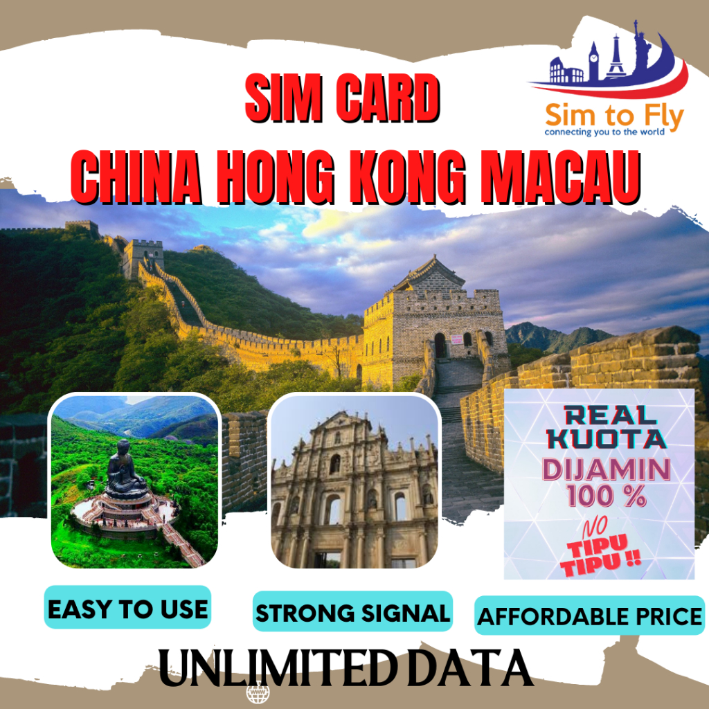SIM CARD CHINA PROVIDER TERBAIK SIMCARD CHINA
