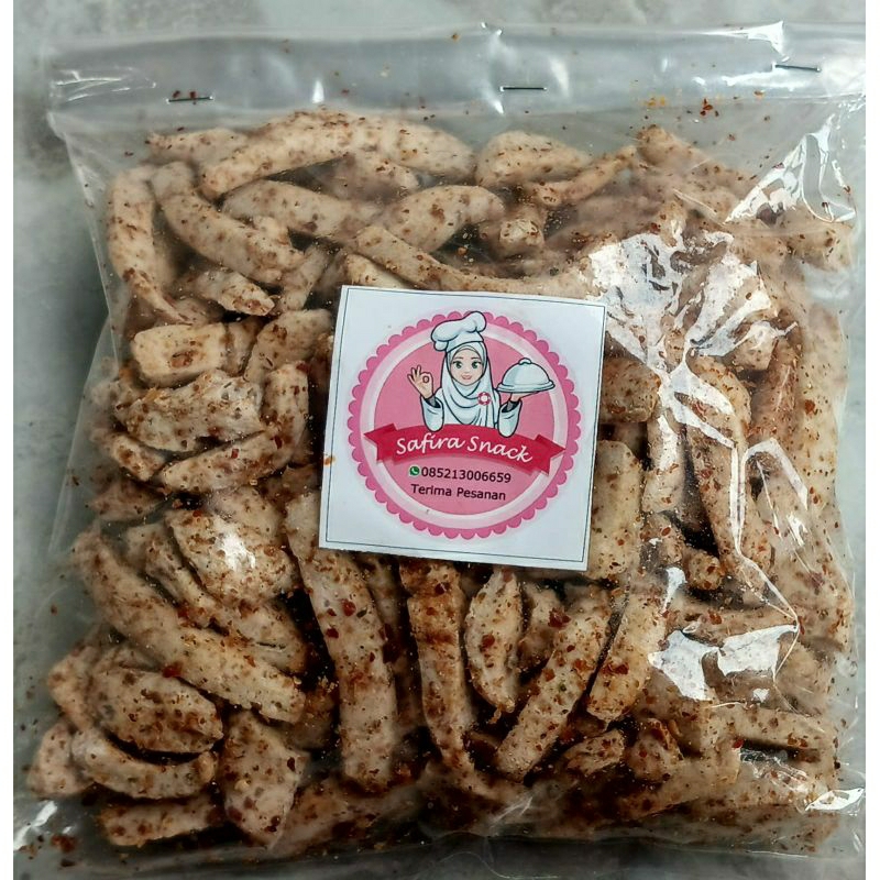 

basreng kering viral daun jeruk 500 gram