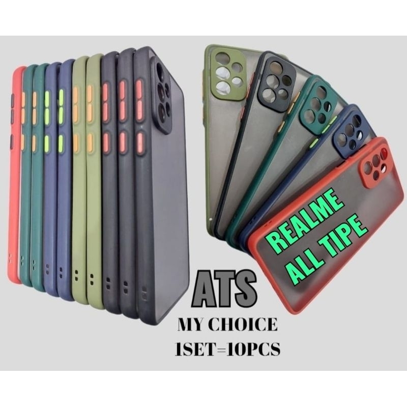 Mychoice Aero 1X Dapat 10pcs All Tipe Realme All Type Terang Cell ATS , Mychoice Aero Casing Silikon Silicon Warna Warni Kekinian Skin Handphone Harcase All Type Realme All Tipe / Mychoice Aero 1X Dapat 10pcs All Tipe Realme All Type Terang Cell ATS