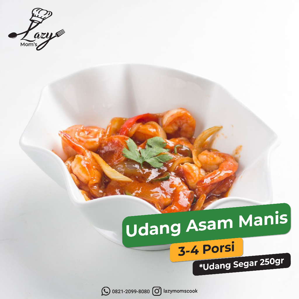 

Udang Asam Manis - Paket Siap Masak (3-4 porsi)