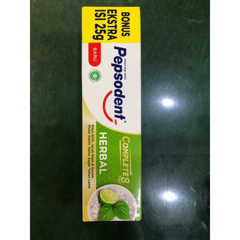 PEPSODENT HERBAL 75 Complete 8 Pasta Gigi