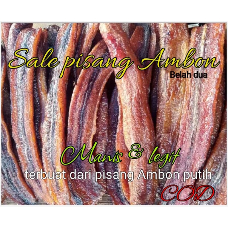 

Sale pisang Ambon belah 2