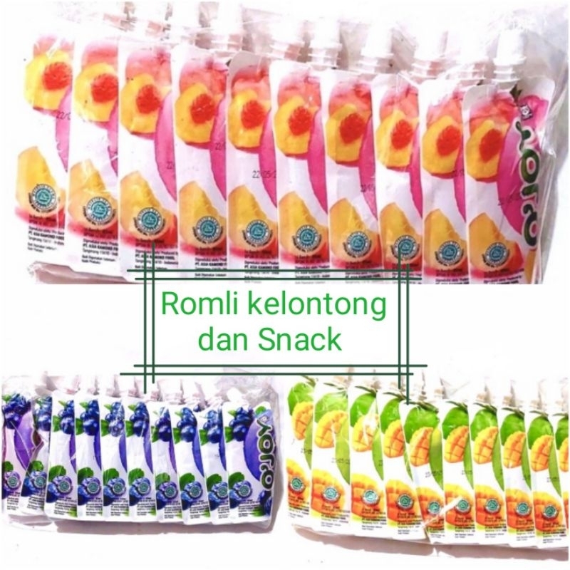 

Sidore Ojoy Jelly 85ml Minuman JELI Enak Manis 1Pak isi 10 Pcs O'Joy
