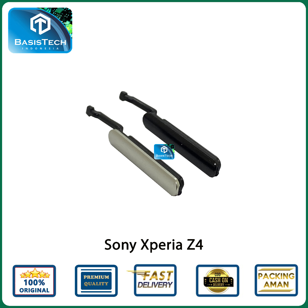 TUTUP USB MEMORY SIM CARD SONY XPERIA Z4 - BASISTECH ORIGINAL QUALITY