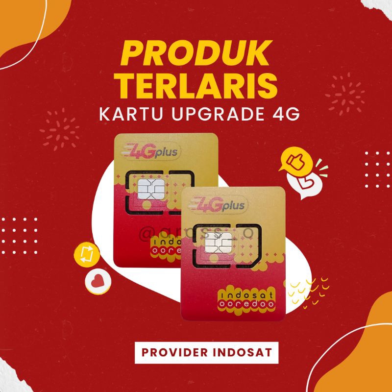 Kartu Upgrade ke 4G Indosat