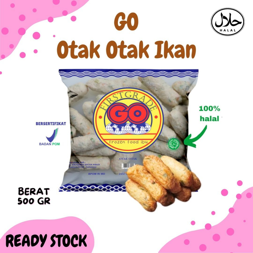 

GO Otak Otak Ikan 500gr Frozen Food Banjarmasin Gorengan Murah BISA KIRIM INSTAN