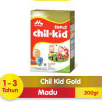 SUSU MORINAGA CHIL KID GOLD 200gr Vanila / Madu CHILKID