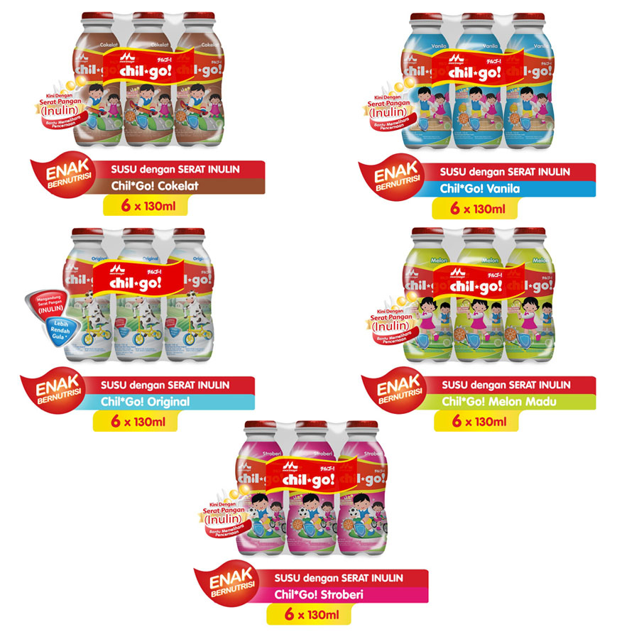 

SUSU MORINAGA CHIL GO / CHILGO MILK UHT 6x130ml