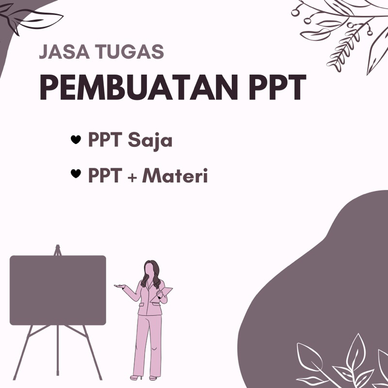 JASA PEMBUATAN PPT (POWER POINT)