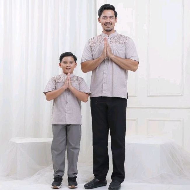 Baju koko Couple Ayah anak, Koko couple Akyas 10 by Dhily