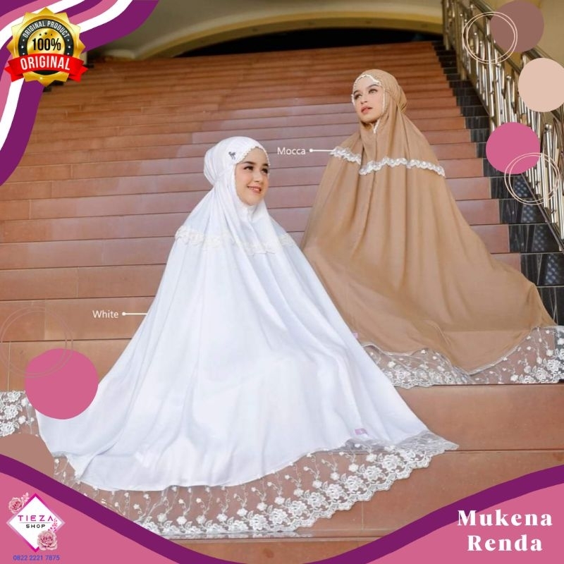 mukena Renda rayon adem arRafi murah