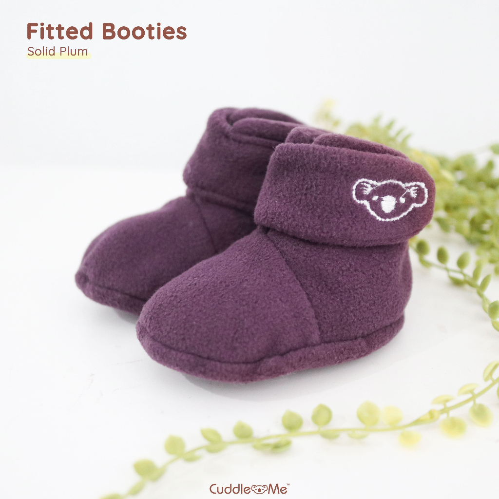 FITTED BOOTIES CUDDLEME SEPATU BAYI IMUT LUCU AMAN TANPA KARET