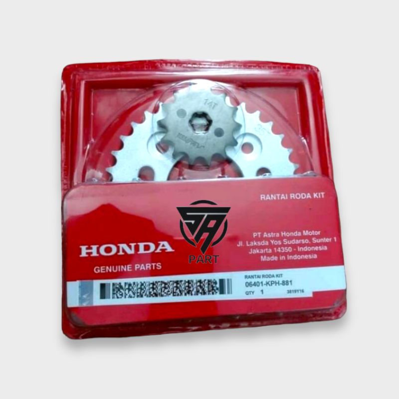 gear set gir set supra x 125 karisma kirana KPH