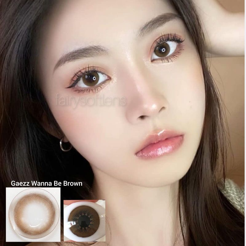 SOFTLENS GAEZZ WANNABE BROWN / KONTAK LENSA