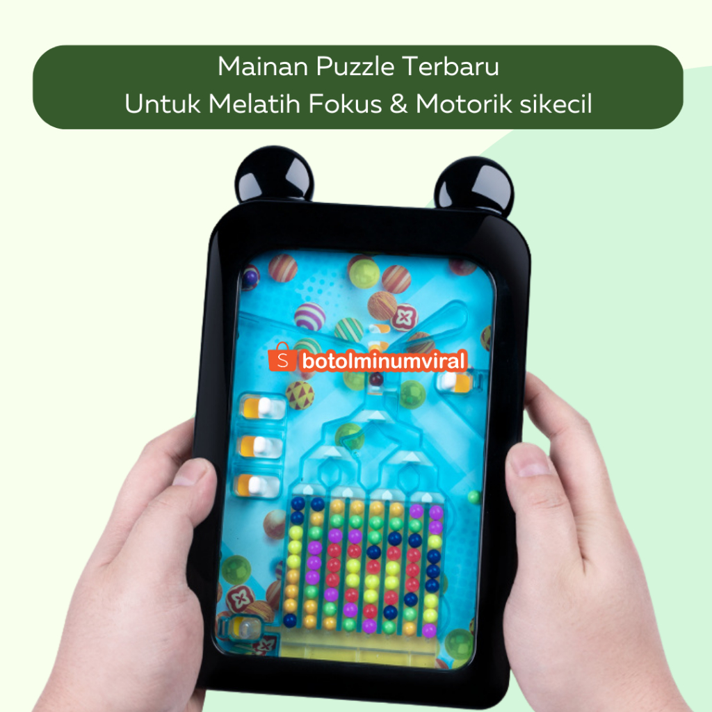 Mainan Anak Puzzle Edukasi Asah Otak Logical Thinking Magic Beans Toys