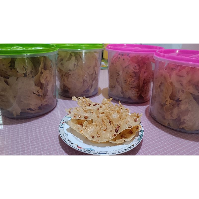 

[Tania Store] Peyek 5 ltr renyah/peyek kacang/peyek rebon/peyek gurih