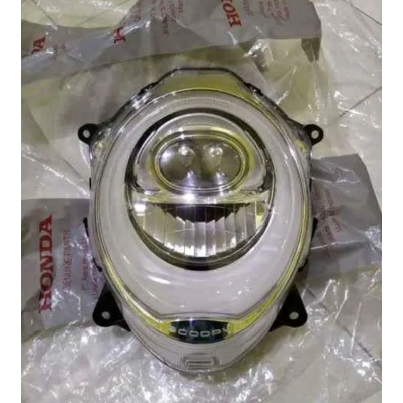 Reflektor Lampu Depan Scoopy 2021 Asli Ori Honda AHM