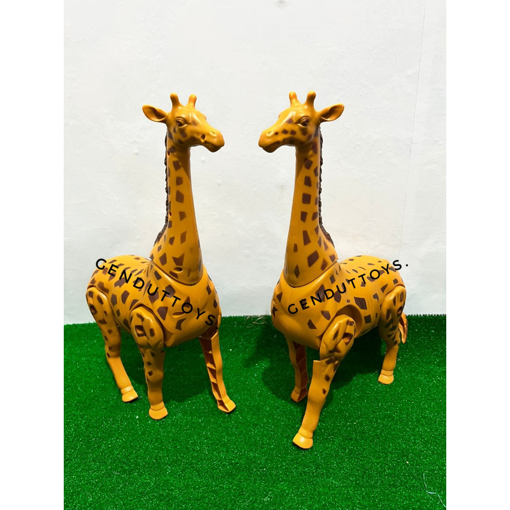 mainan hewan jerapah batrai