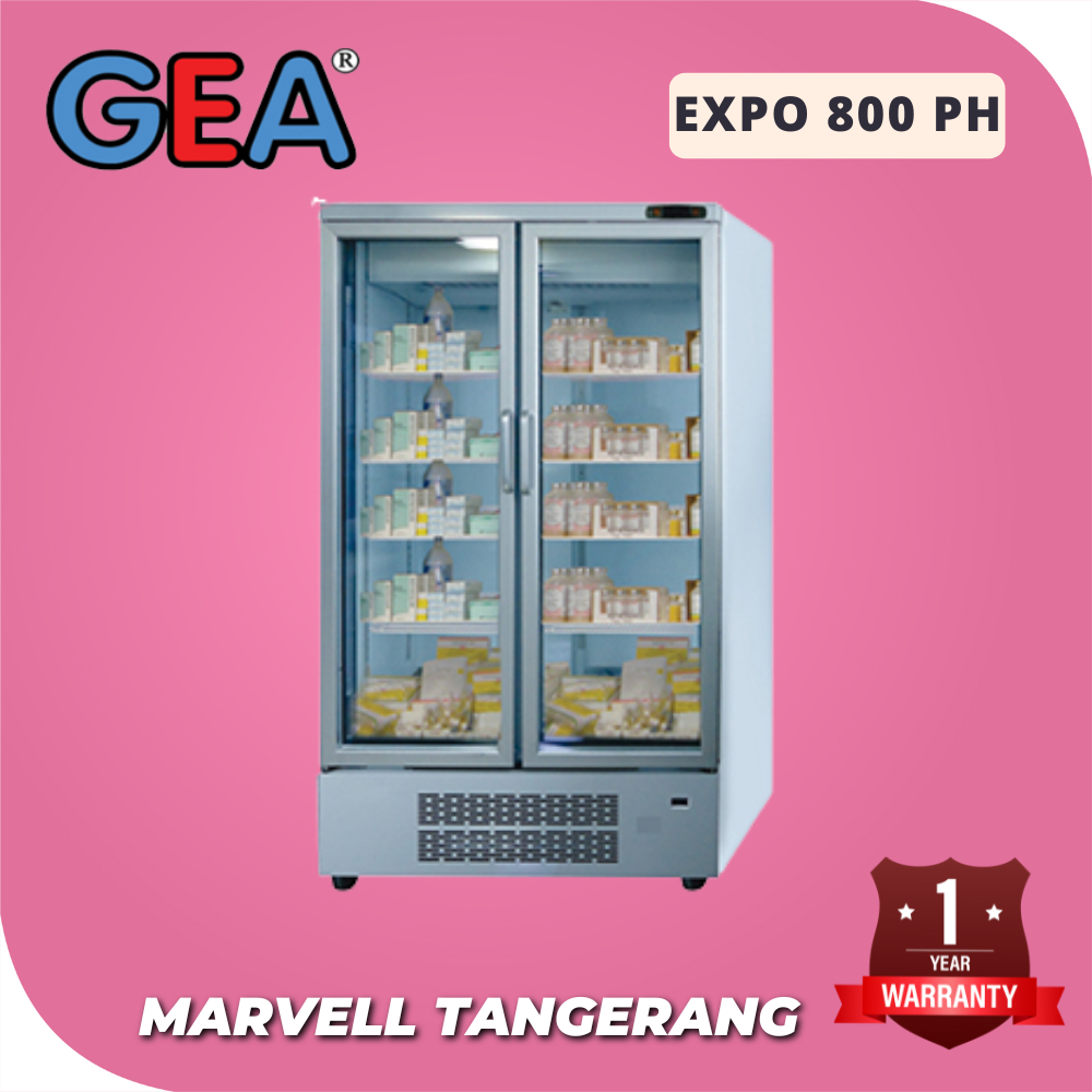 MEDICAL SHOWCASE GEA EXPO 800PH PHARMACEUTICAL REFRIGERATOR