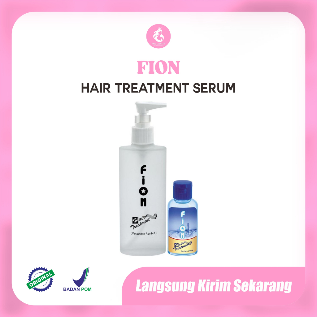 Fion Hair Treatment Serum Vitamin Rambut 30 | 135 ml Brasov Halal BPOM