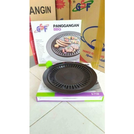 [100% ORIGINAL] Pemanggang BBQ / Panggangan BBQ / Grill Plate / Grill Pan BBQ / Pemanggang Piring / Panggangan GSF
