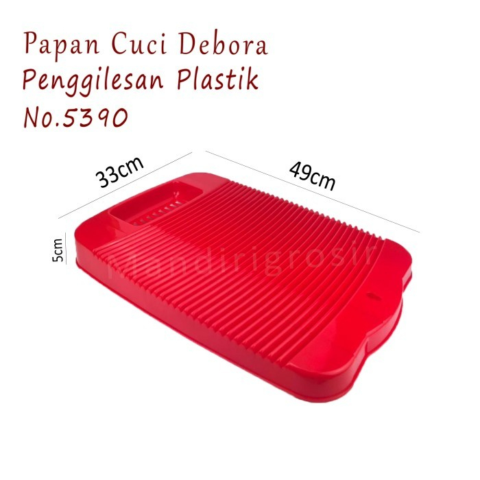 Papan Cuci Plastik * Penggilesan * Papan Cuci Debora * 5389 * * 5390