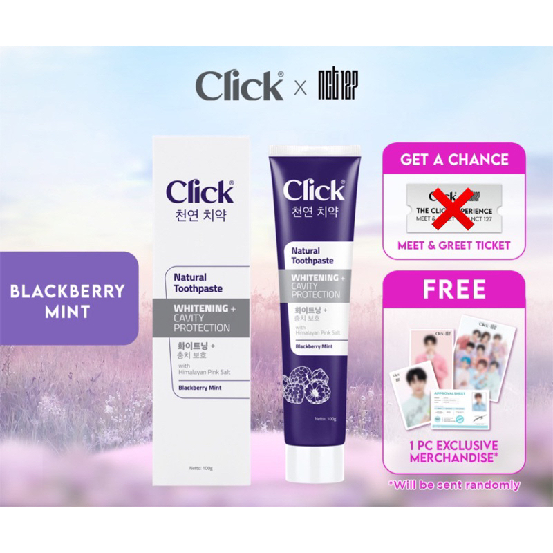 NCT 127 X CLICK TOOTHPASTE ODOL TAEYONG TAEIL
