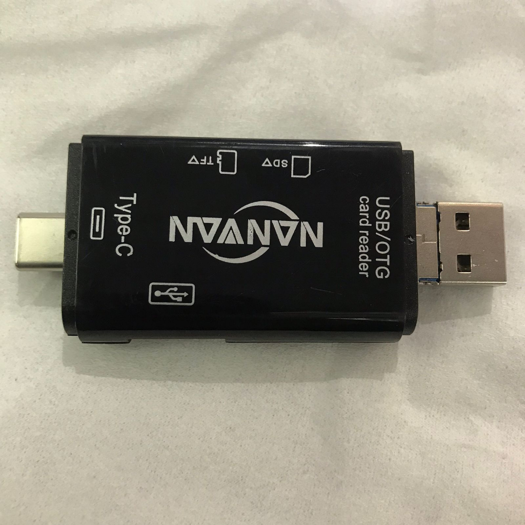 Card Reader OTG 6 IN 1 USB Tipe-C Micro TF Card SD Card